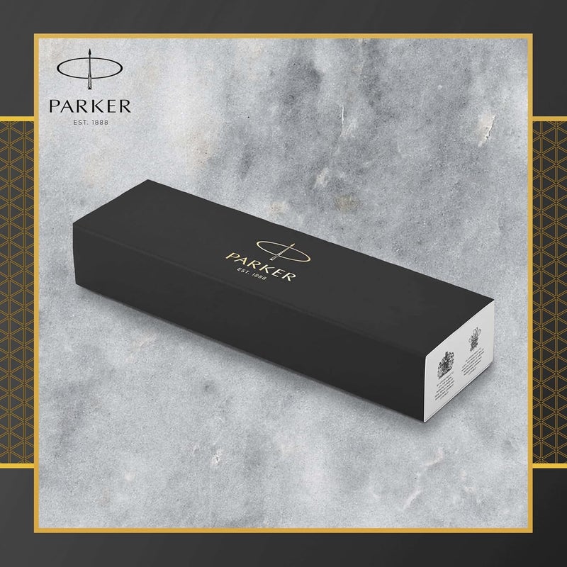 باركر Parker im ballpoint pen | premium black with gold trim | medium point ink refill | gift box | 8596, 1931667 - Image 5